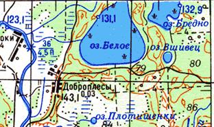 Карта россонского района витебской области с озерами подробная