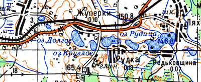 Карта поставского района подробная с деревнями