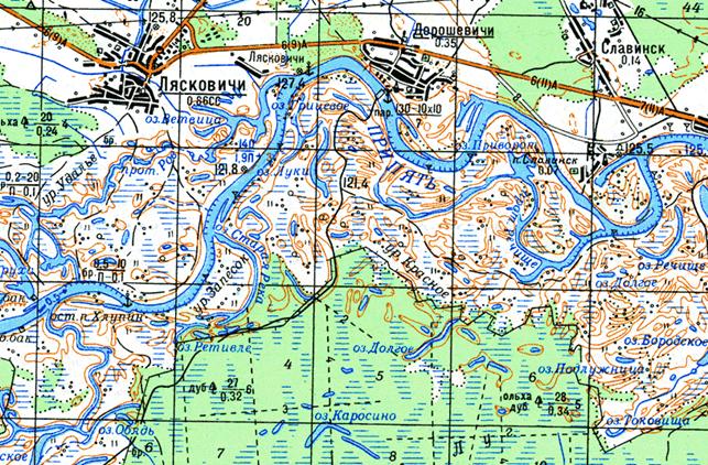 Карта петриковского района гомельской области