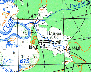 Карта славгородского района