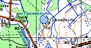 Поставский район карта