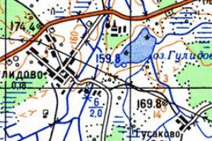 Карта миорского района подробная