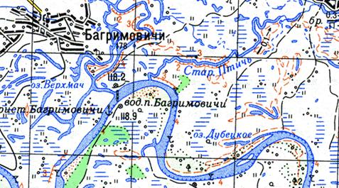 Карта петриковского района гомельской области с деревнями