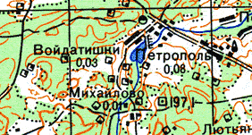 Карта островецкий район