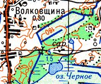 Карта миорского района подробная